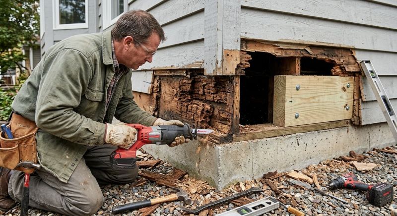 Wood Rot Repair Service